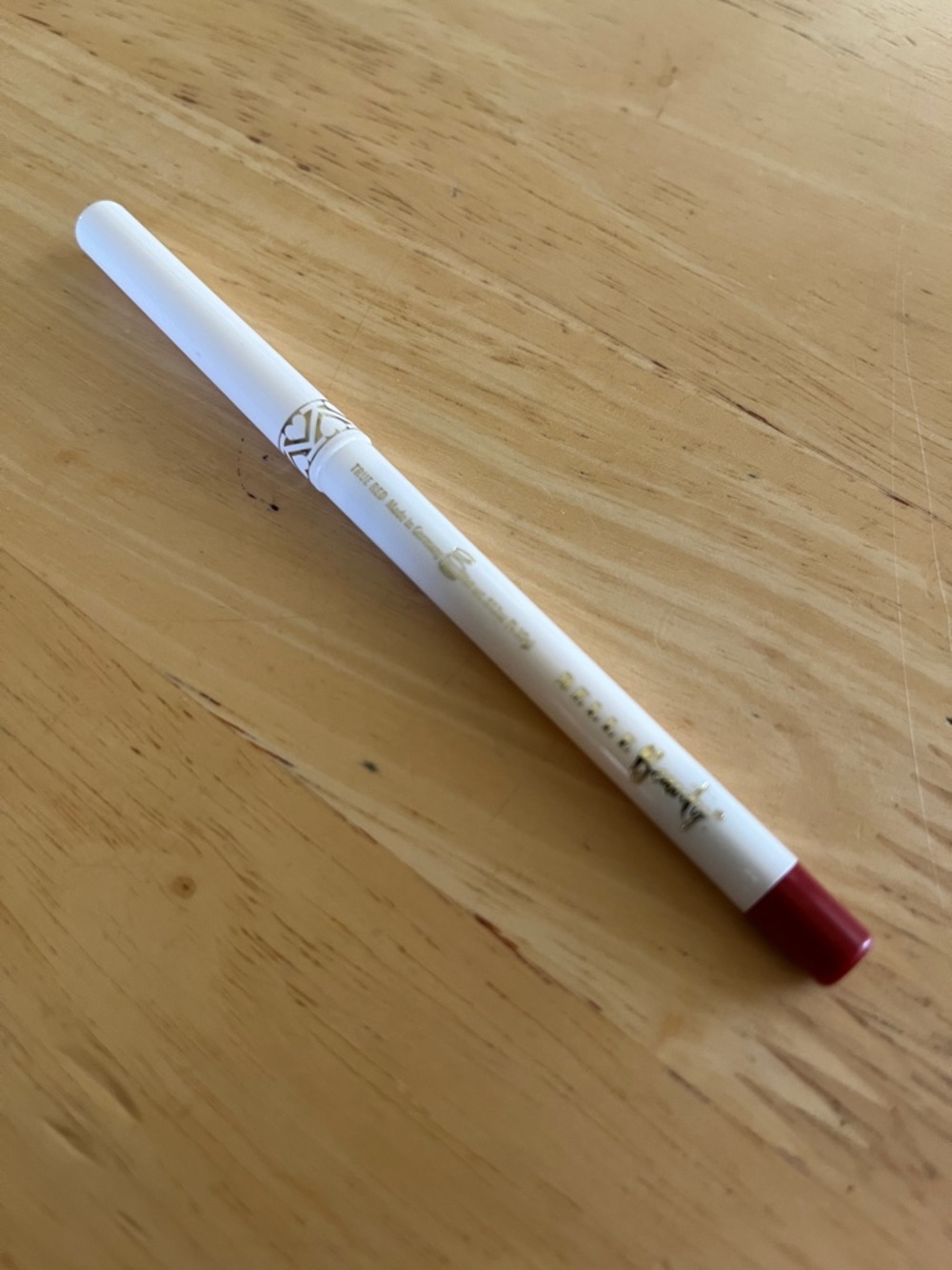 Belle beauty waterproof gel Lip Liner Pencil, true red NWOT